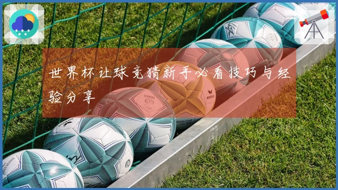 世界杯让球竞猜新手必看技巧与经验分享